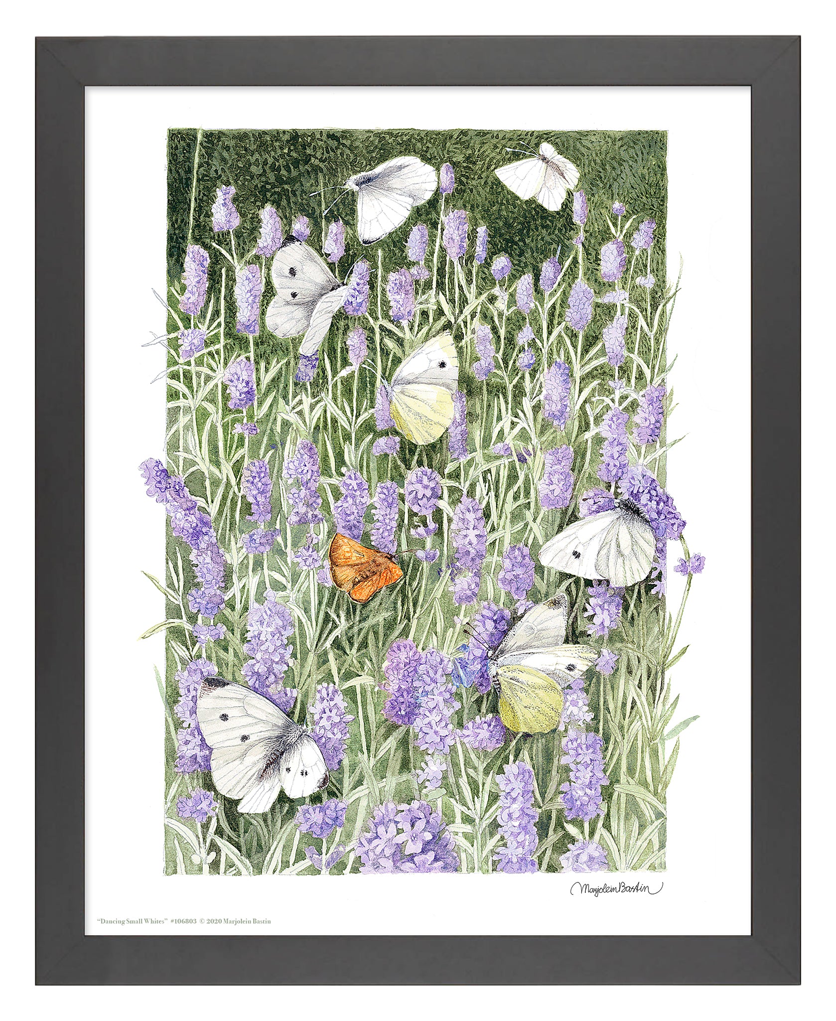 Whimsical Dancing Small Whites Art Prints - Elegant Home Decor for Living Room, Bedroom & Office