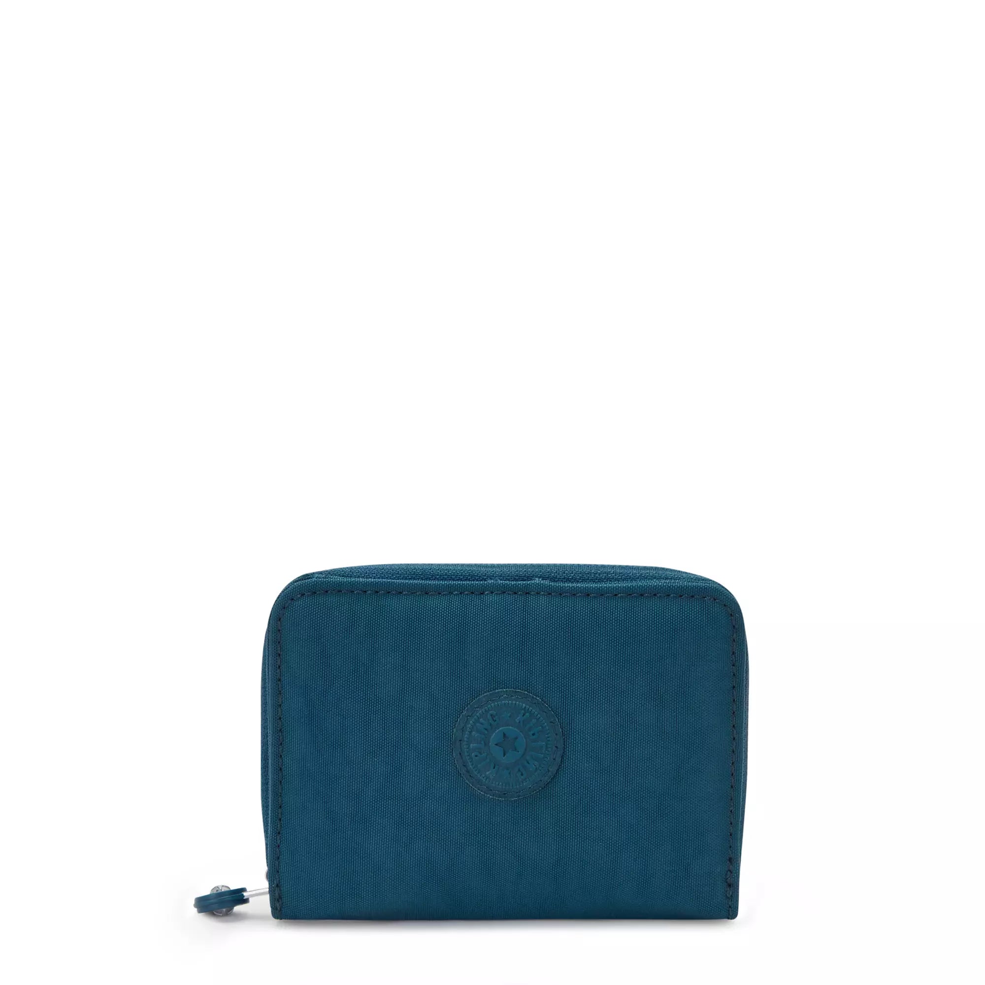 Kipling Money Love Small Wallet - Compact RFID Blocking Wallet for Women - Cosmic Emerald Green - Perfect for Everyday Use, Travel & Gift Giving