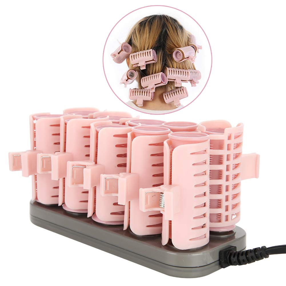 10pcs Professional Electric Heated Rollers - Hot Pod Hair Curler Styling Tool with Fast Heating for Salon-Quality Waves & Curls | Perfect for Home Use, Parties & Special Occasions