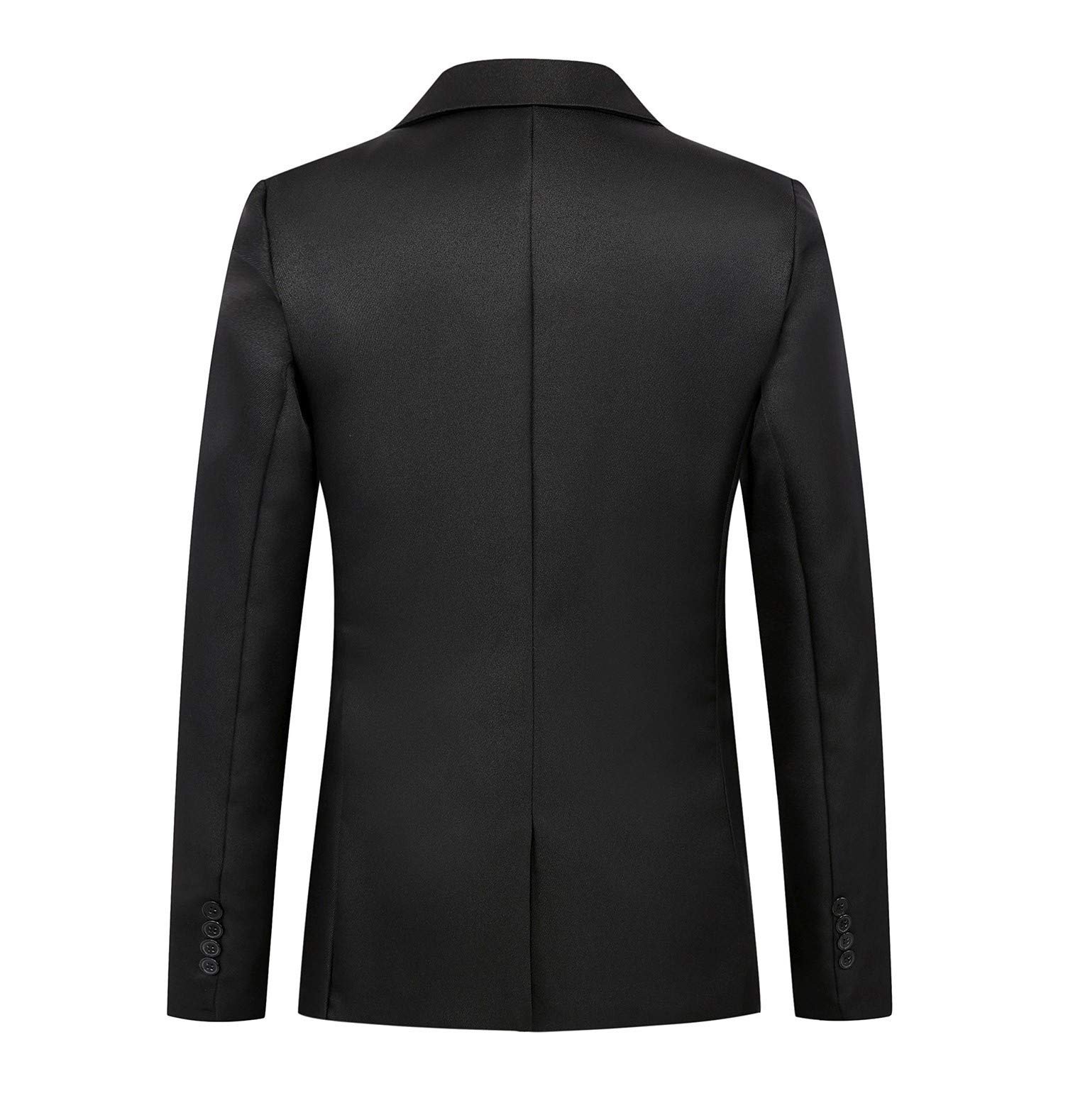 GATMSTZ Men's Formal Peak Lapel Slim Fit Suit Blazer - Business, Prom & Wedding Jacket for Professional & Special Occasions