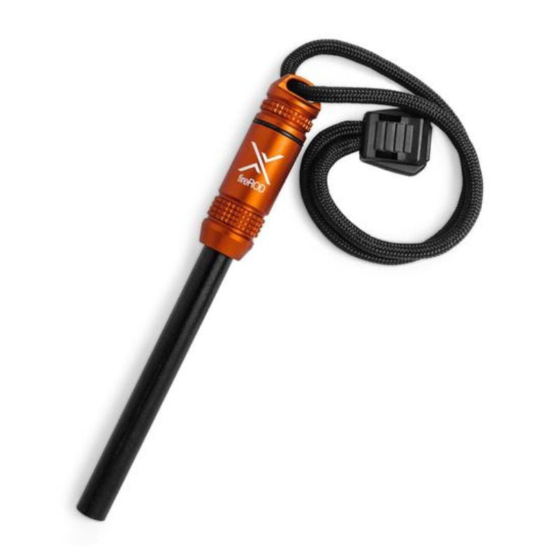 EXOTAC fireROD™ Firestarter - Waterproof & Windproof Survival Fire Starter for Camping, Hiking, and Emergency Preparedness
