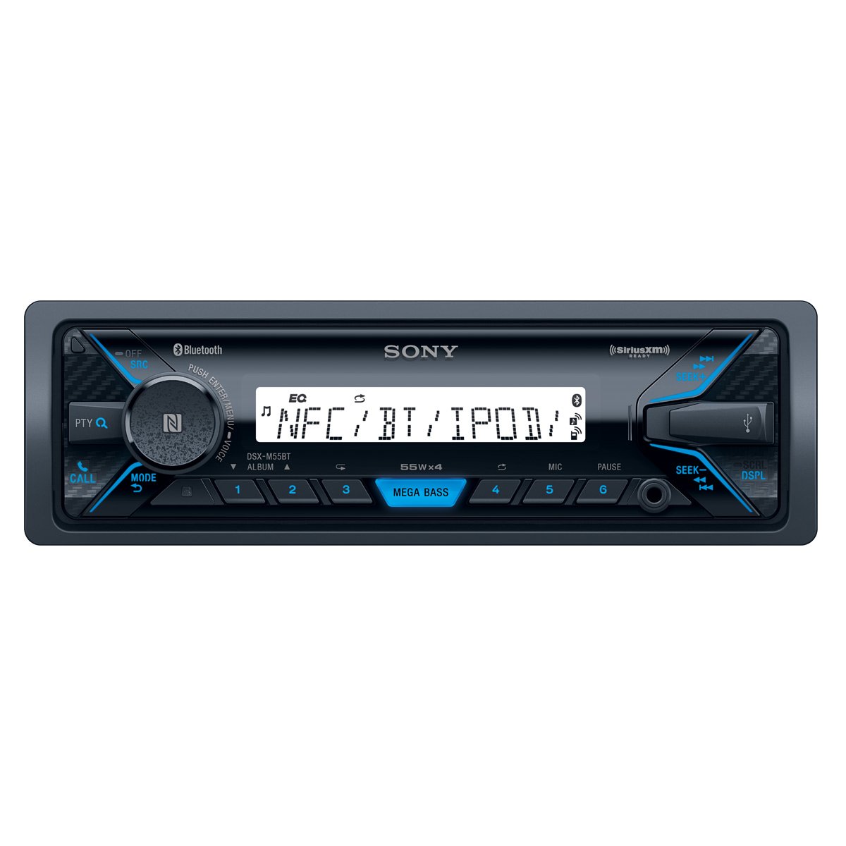 Sony DXS-M5511BT Marine Digital Media Receiver with Bluetooth - 6.5
