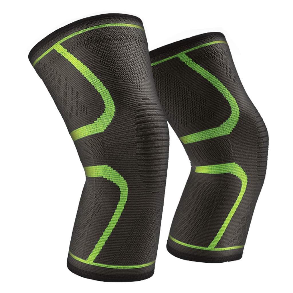 WHJ@ Protective Knee Pads for Men & Women - Breathable Sports Knee Support for Squatting, Fitness, Badminton, Basketball, Running & Outdoor Riding - Ideal for Gym Training & Active Lifestyle