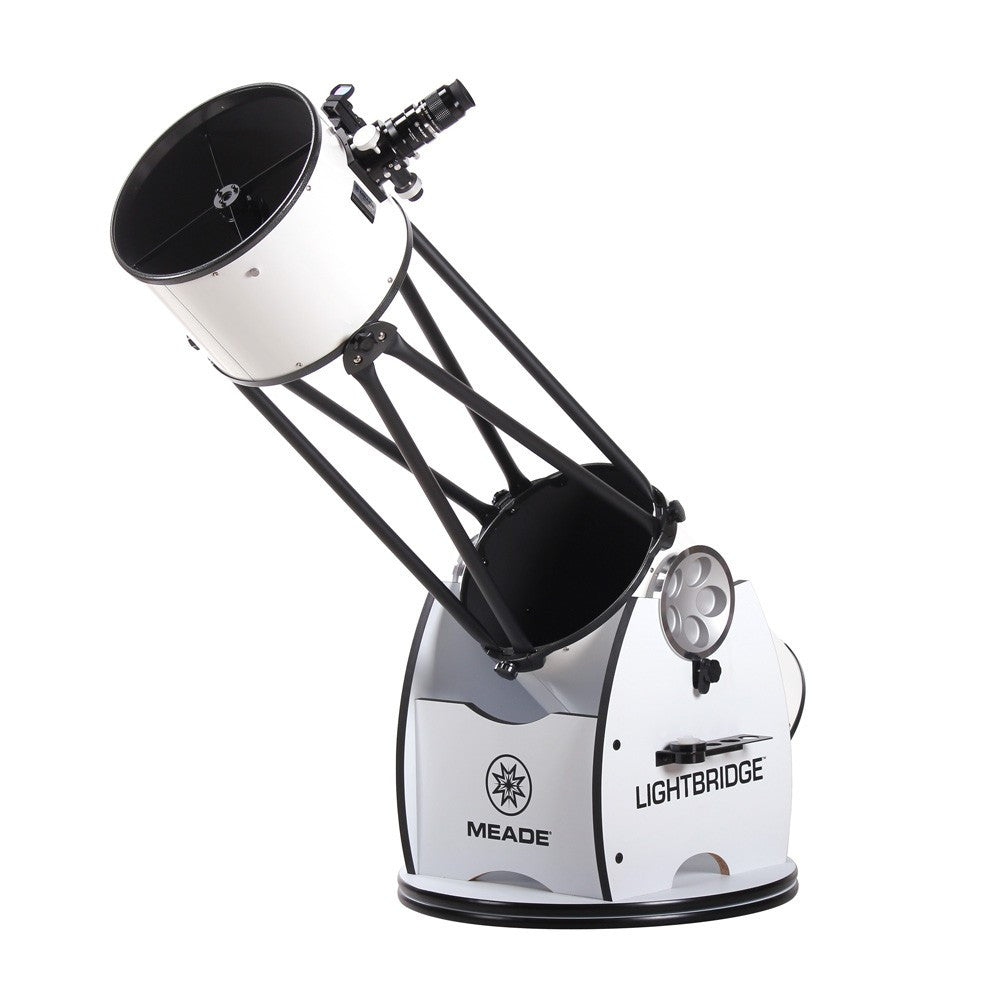 Meade 12 Inch LightBridge f/5 Truss Tube Dobsonian Telescope - Premium Astronomy Equipment for Stargazing & Deep Space Observation (Model 1205 05 03) | Perfect for Backyard Astronomy, Astrophotography & Celestial Events Viewing