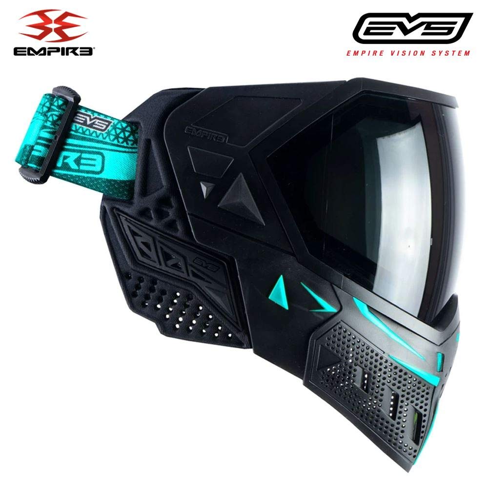EMPIRE EMPI-21 Full Face Airsoft Mask - Tactical Paintball Goggles with Anti-Fog Lens for Airsoft, Paintball & Outdoor Shooting Sports - Perfect for Milsim, Skirmish & Field Combat Games