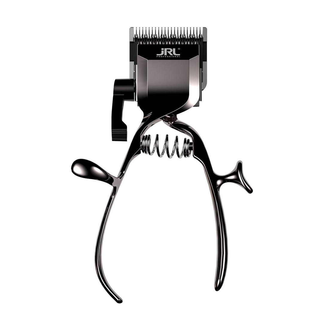 JRL Professional ONYX SF OG 1855 Manual Shaver - Silent Precision Grooming Razor for Men's Facial Hair & Beard Trimming - Perfect for Travel, Home, and Professional Barbershop Use