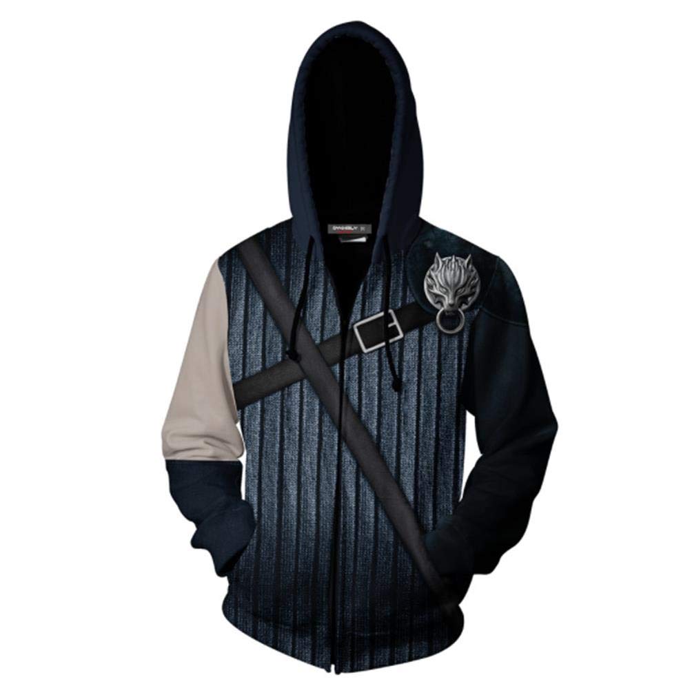 Anime Mikucos Unisex Hooded Sweater - Kawaii Cosplay Costume Jacket for Halloween, Conventions & Casual Wear