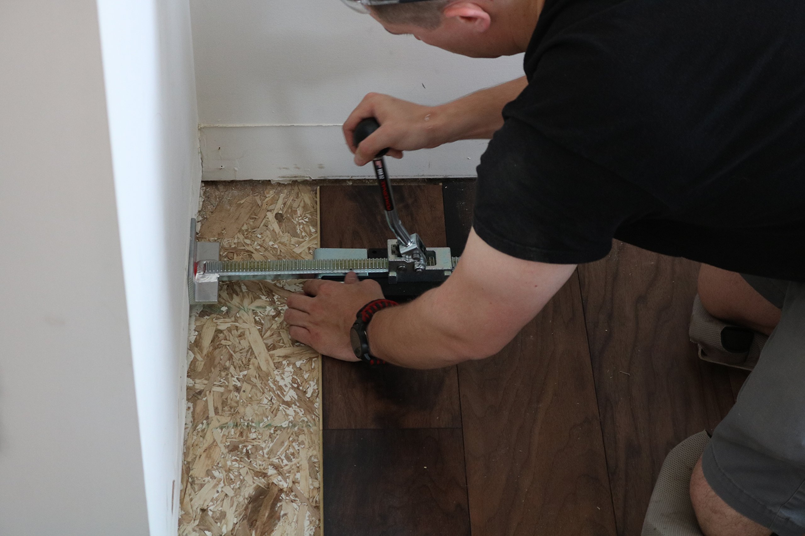 PowerJack 500 Flooring Jack - Heavy Duty Laminate & Hardwood Floor Installation Tool - Perfect for DIY Home Renovation & Professional Contractors