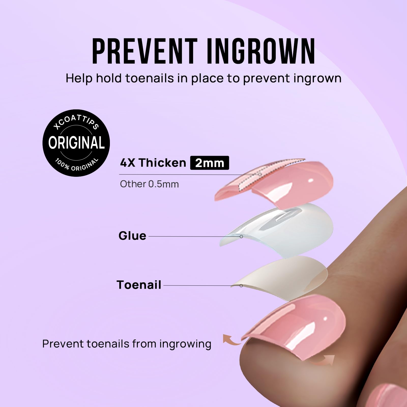 BTArtbox Chrome Press On Toenails - Pink Short Square Fake Toenails with Glue, 16 Sizes (32 Toenails Kit) | Perfect Fit Glazed Press On Toe Nails for Pedicure, Manicure, Salon & Home Nail Art | Honey Trap Design