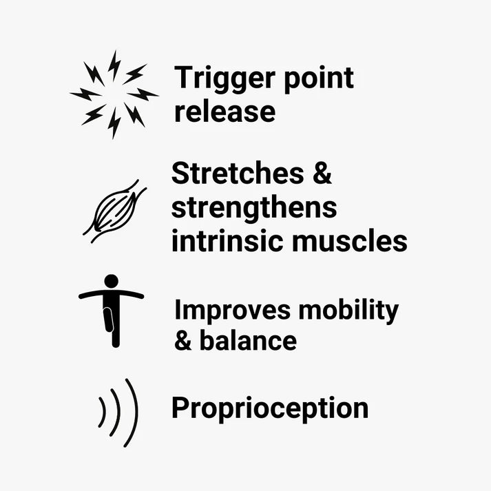 The Rehab Mechanics Mini Cork Ball - Portable Massage Therapy Tool for Pain Relief & Muscle Recovery - Perfect for Athletes, Office Workers & Home Use