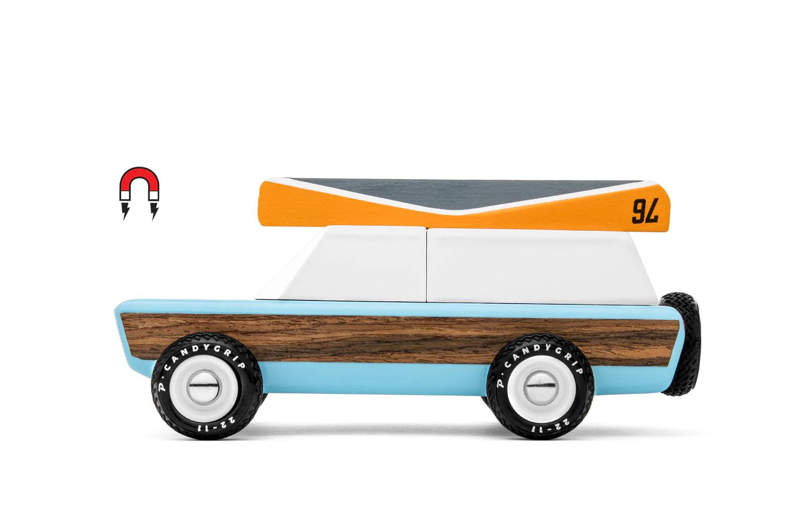 Pioneer Classic Toy Cars by Candylab - Vintage Wooden Toy Vehicles for Kids & Collectors - Perfect for Playtime, Gifts, and Home Decor