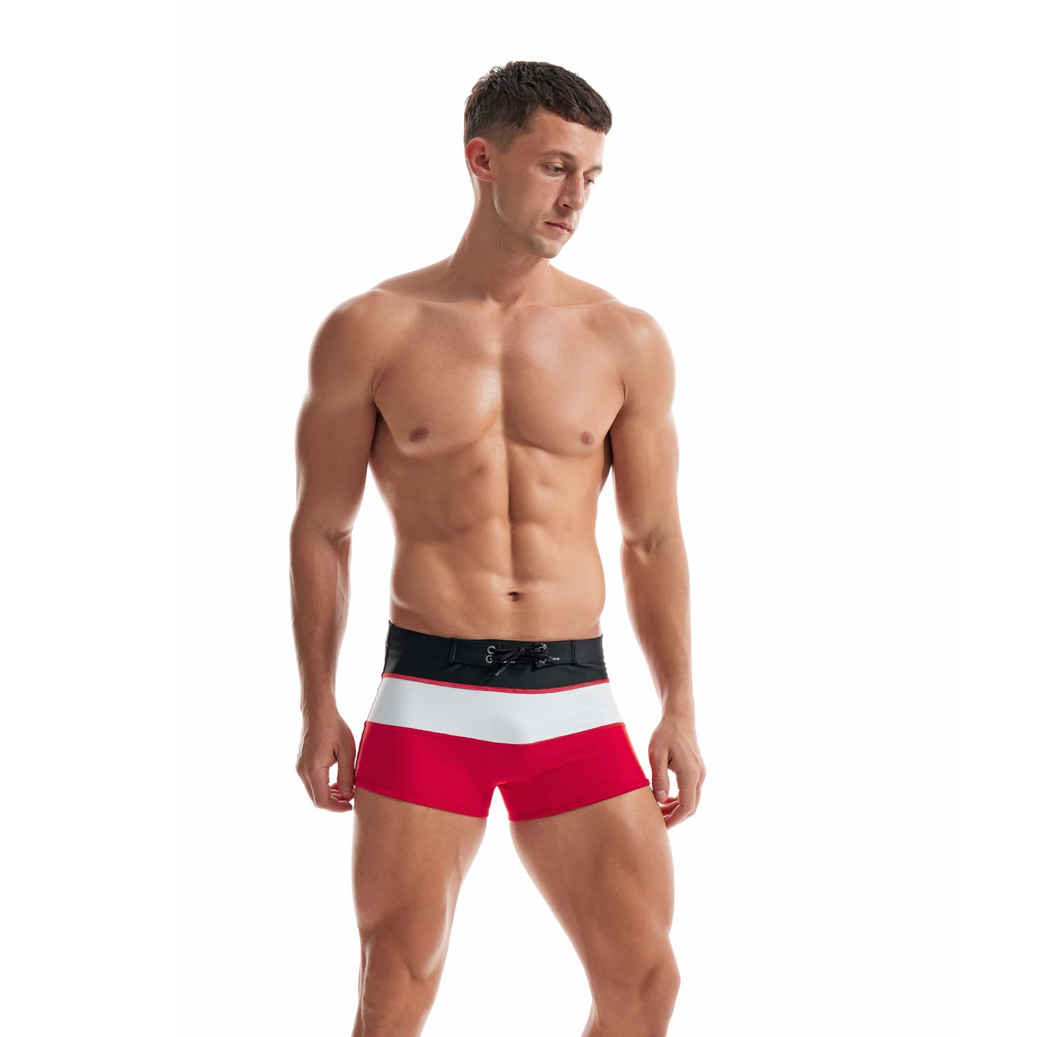 **Men's Swimwear - Quick Dry Swim Trunks, Square Cut Bathing Suits & Swim Briefs for Beach, Pool & Vacation | Comfortable & Stylish Swim Boxers**