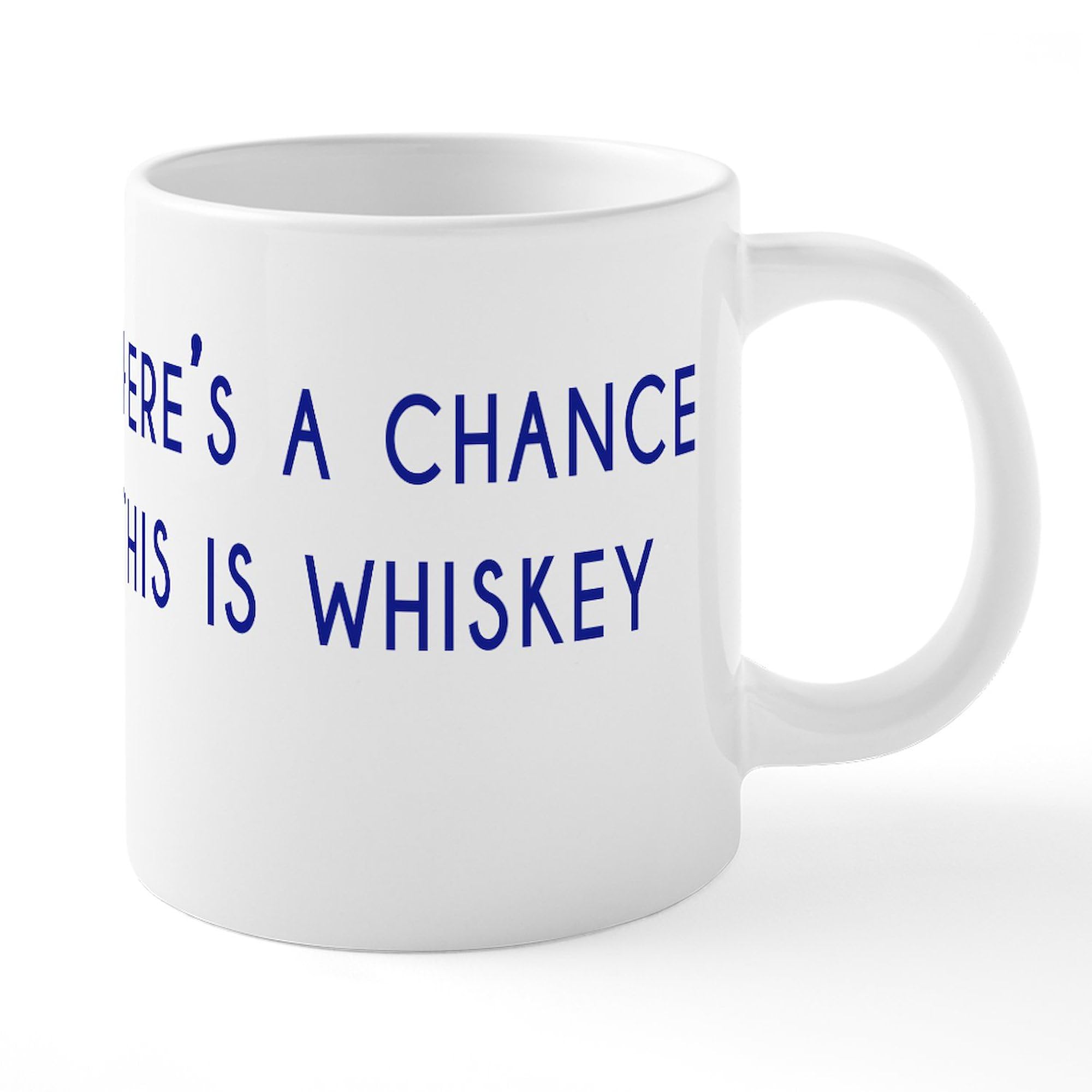 Theres A Chance This Is Whiskey 20 oz Ceramic Coffee Mug - Large Insulated Cup for Hot & Cold Drinks, Perfect for Coffee, Tea, Whiskey or Office Use