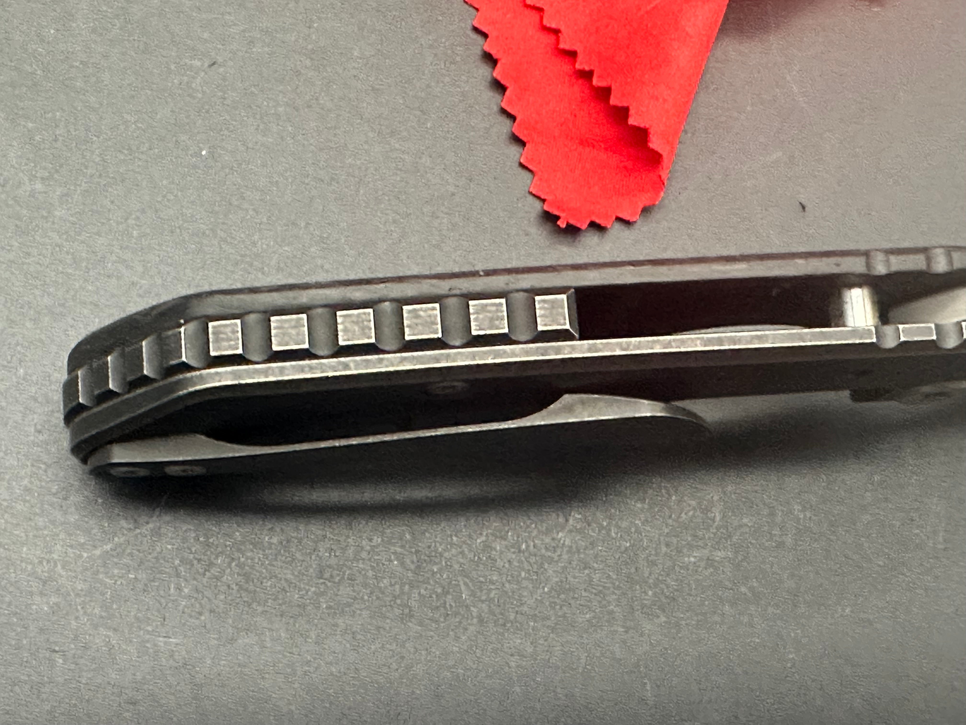 CKF Custom Knife Factory Evolution 2.0 CF #71 - Premium Folding Pocket Knife with Carbon Fiber Handle - Perfect for EDC, Outdoor Adventures & Collectors