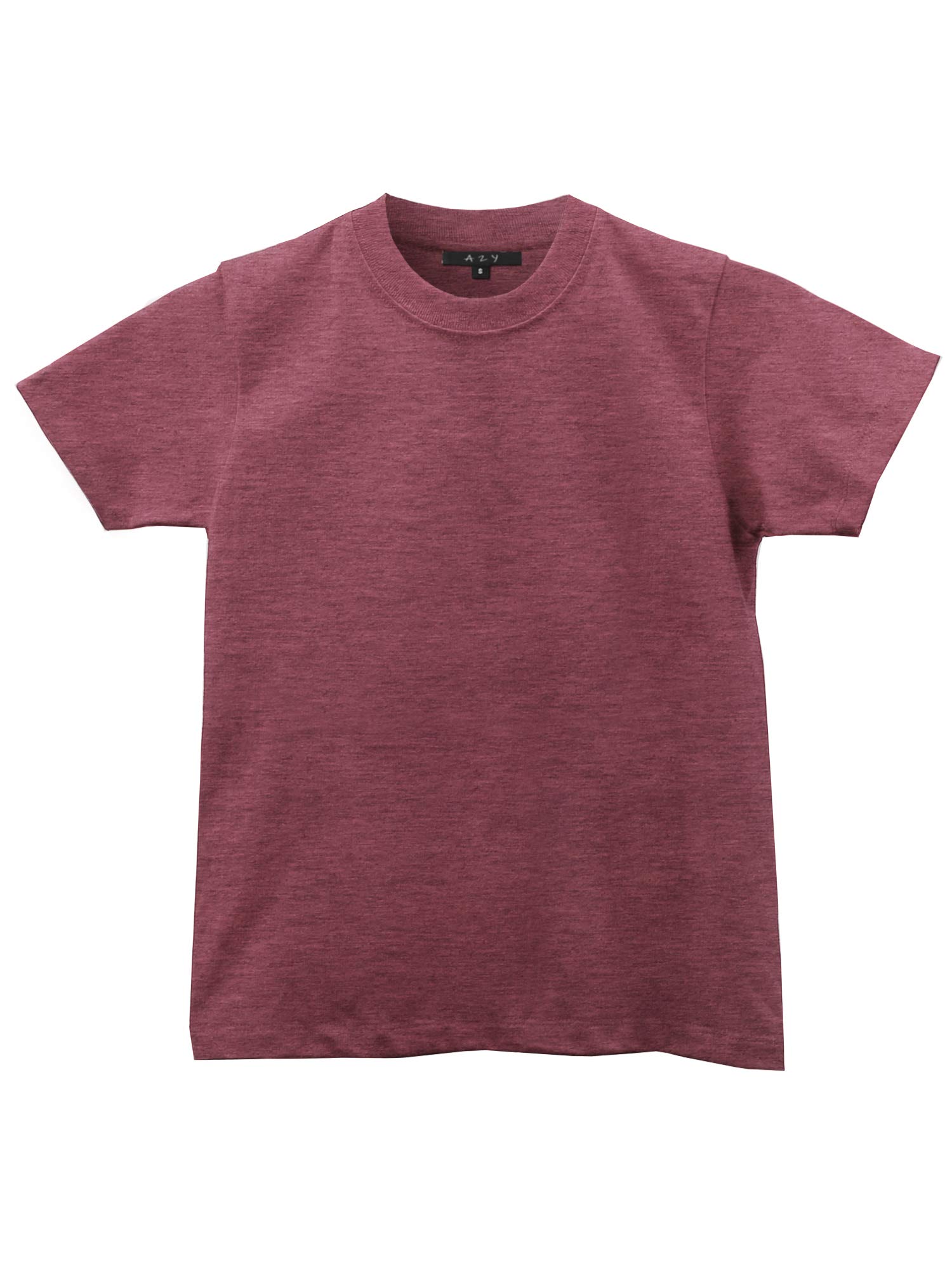 A2Y Kids Heavy Cotton Crew Neck T-Shirts - Soft & Durable Short Sleeve Tees for Boys & Girls - Perfect for School, Play & Everyday Wear
