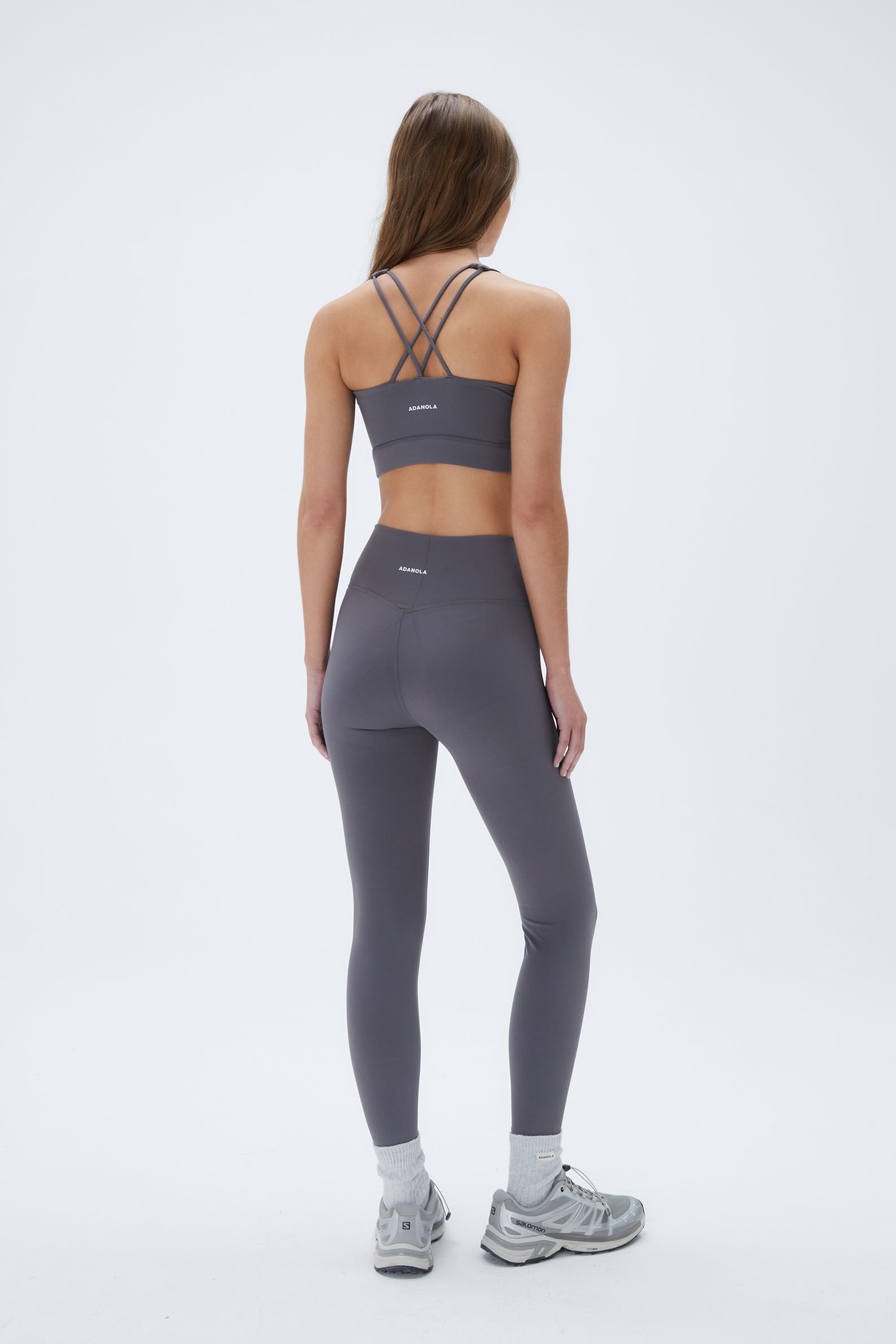 Ultimate Cross Back Bra - Dark Grey | Comfortable & Supportive for Yoga, Gym & Everyday Wear