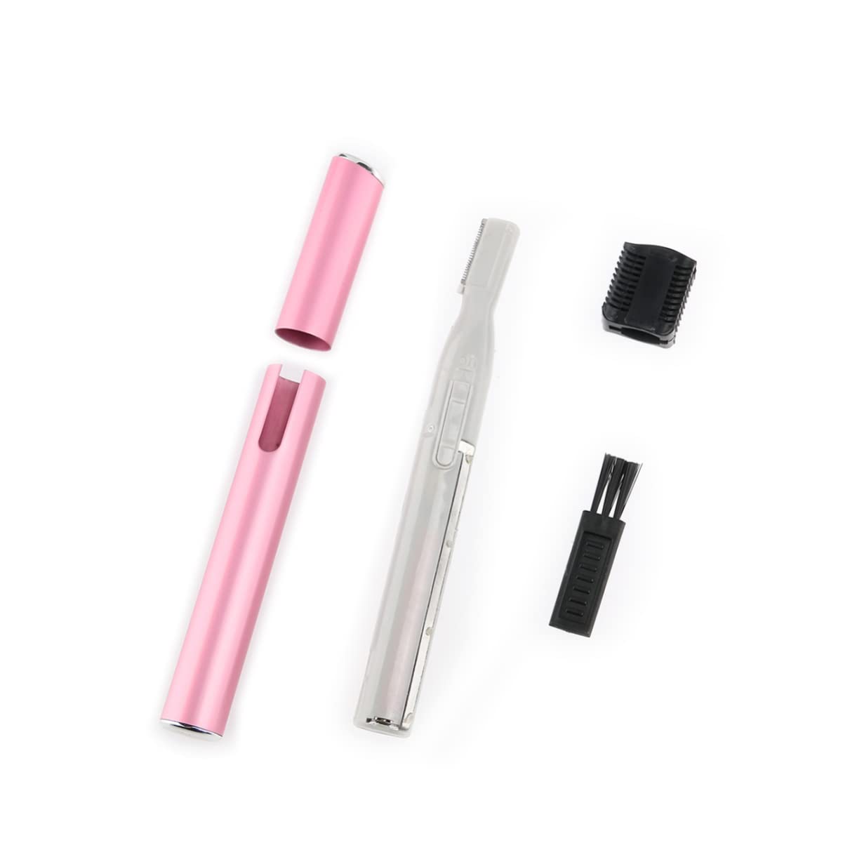 Premium Eyebrow Razor & Facial Hair Trimmer for Women - Electric Bikini Trimmer, Eyebrow Shaver & Epilator with Precision Blade - Perfect for Eyebrow Shaping, Facial Hair Removal & Bikini Line Grooming at Home or Travel