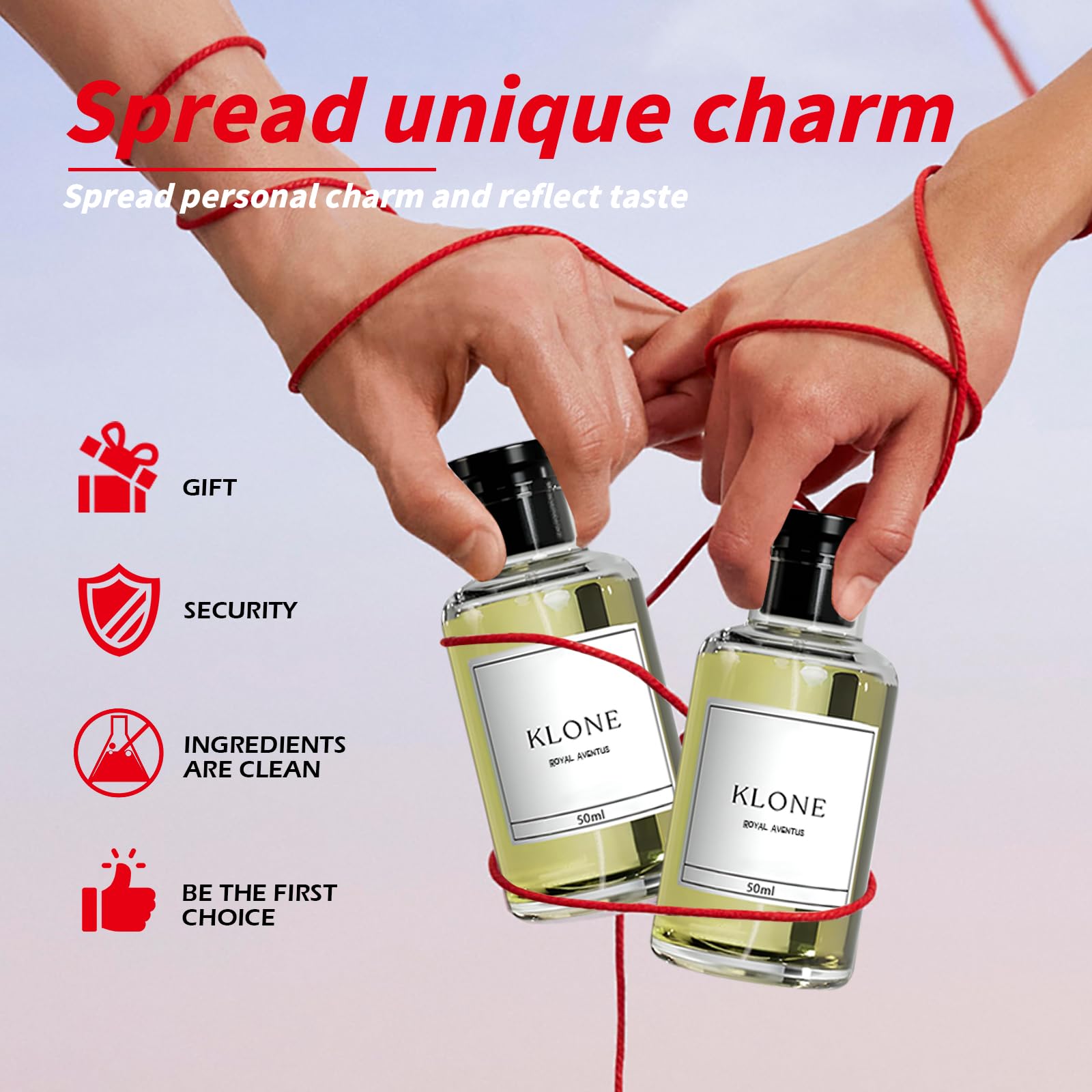 Klone Men's Cologne - Long Lasting Fragrance for Confidence & Charm | Day & Night Wear, Office, Date, Special Occasions