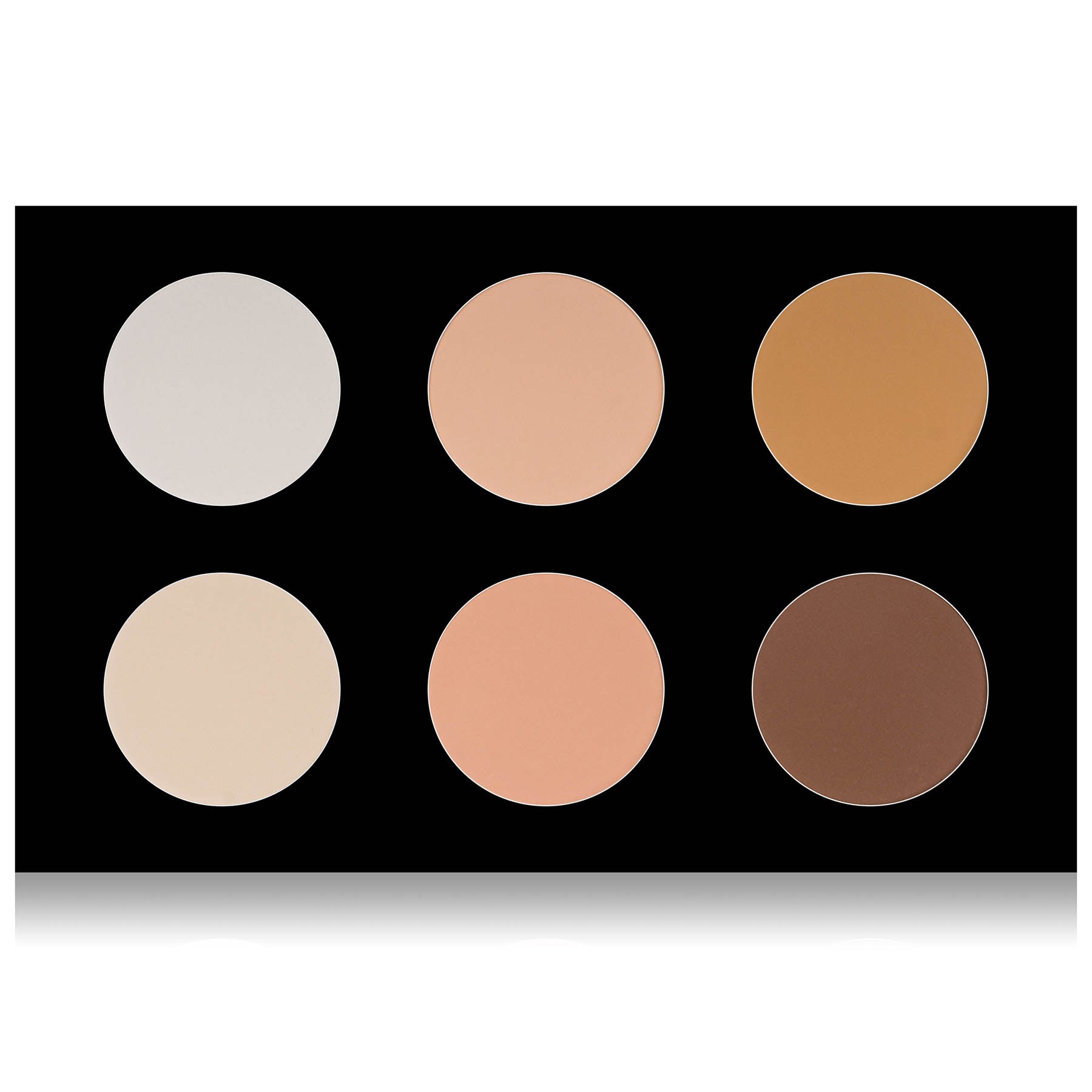 Mini Masterpiece Makeup Set - 6 Layer Refillable Palette for Eyeshadow, Blush & Highlighter | Professional Cosmetic Kit for Travel, Home & Makeup Artists