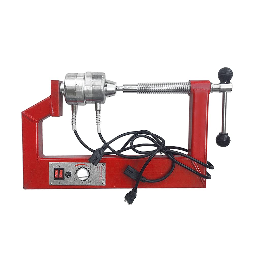 ZXMOTO 110V-220V Tire Vulcanizing Machine Kit - Adjustable Height Tire Repair Equipment with 140℃-165℃ Temperature Control for Auto Shops & Garages - Perfect for Puncture Repairs, Tire Vulcanization & Professional Tire Maintenance