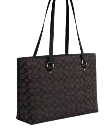 Coach Signature Canvas Gallery Tote Bag - Stylish & Spacious Handbag for Women | Perfect for Work, Travel & Everyday Use