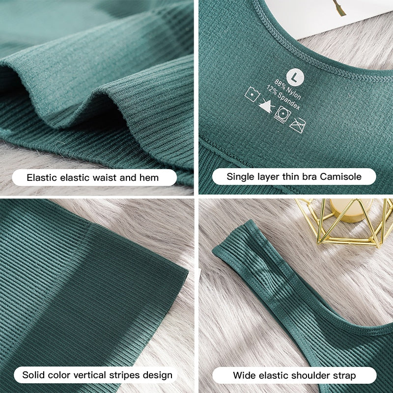 Women's Push Up Cropped Tank Top - Sexy Slim Fit Workout Shirt for Yoga, Gym & Summer Fashion