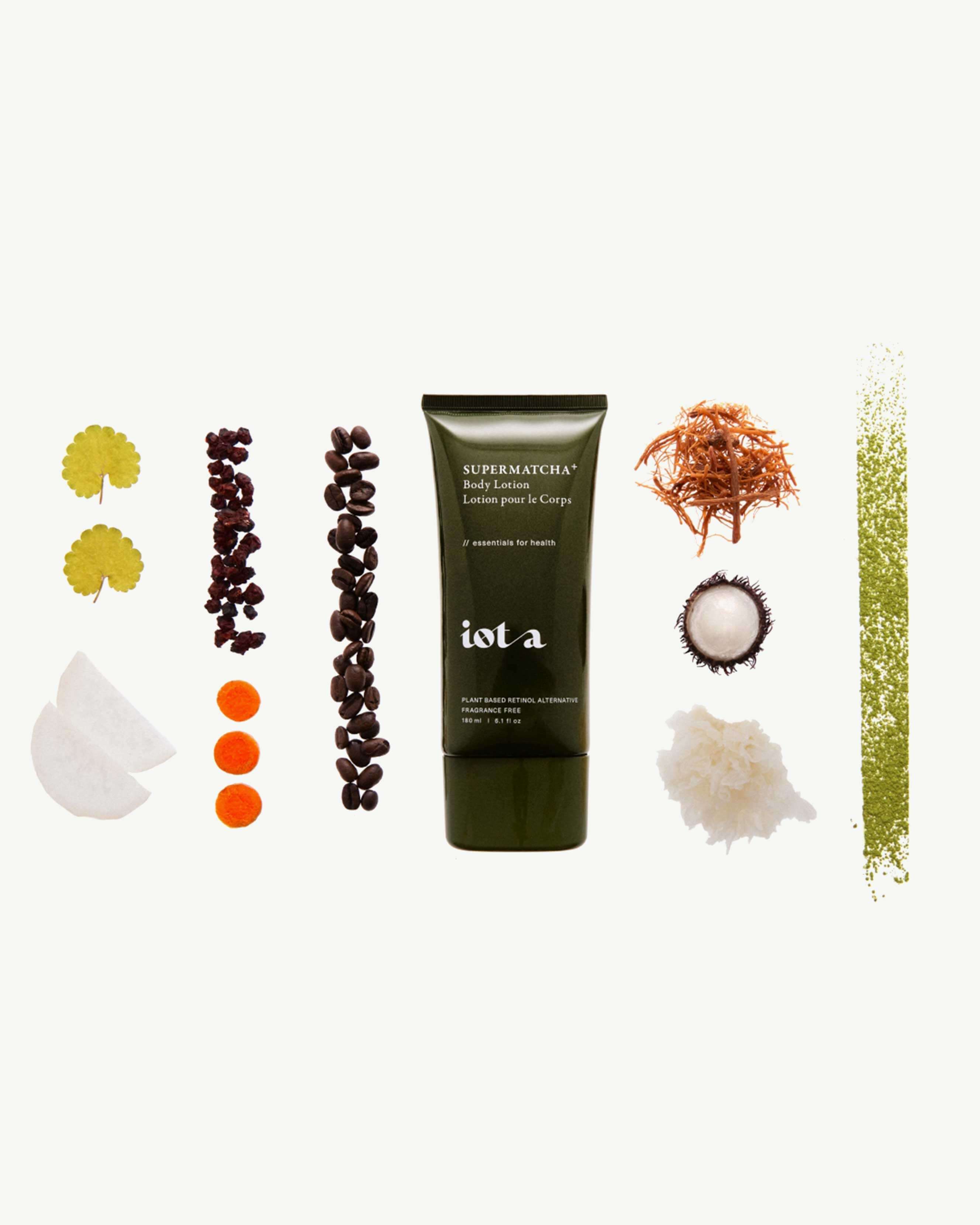 Organic Supermatcha Body Lotion - Hydrating & Nourishing Green Tea Moisturizer for Dry Skin | Vegan, Cruelty-Free | Perfect for Daily Use, After Shower & Spa Days