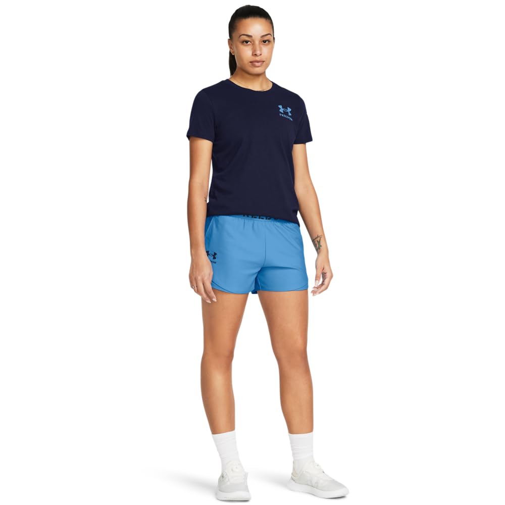 Under Armour Women's Freedom Play Up Shorts - Lightweight, Breathable & Quick-Dry for Running, Yoga & Gym Workouts