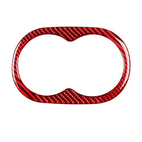 Rear Cup Holder Frame Trims(Red)