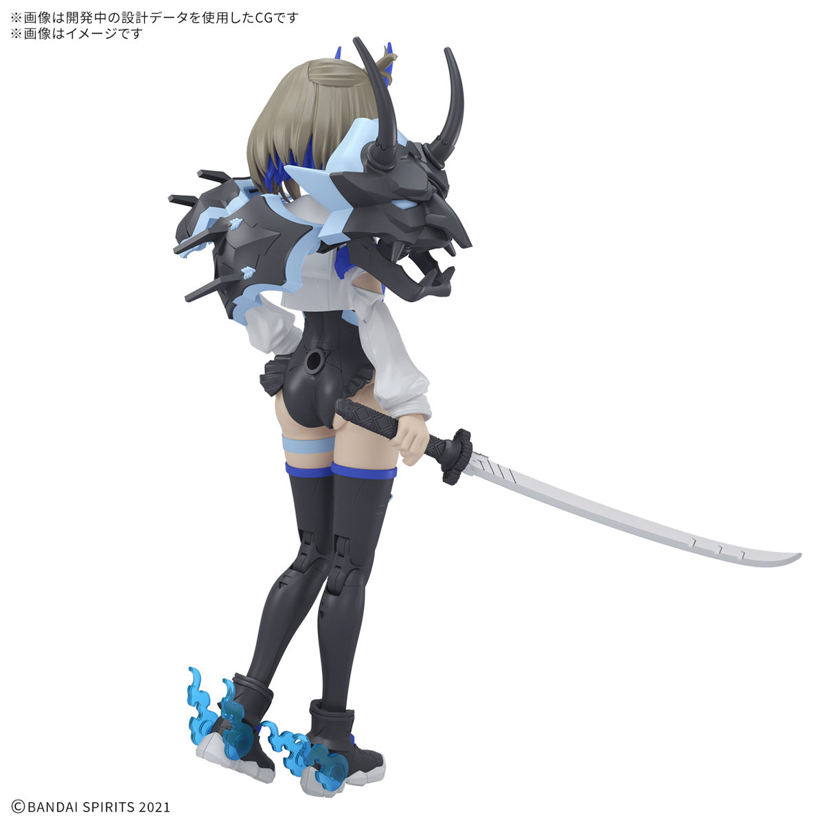Bandai 30 Minutes Sisters 30MS #15 SIS N00 Sourei Model Kit - Anime Action Figure for Collectors (Color B, Japan Version) - Perfect for Display, Cosplay & Anime Enthusiasts