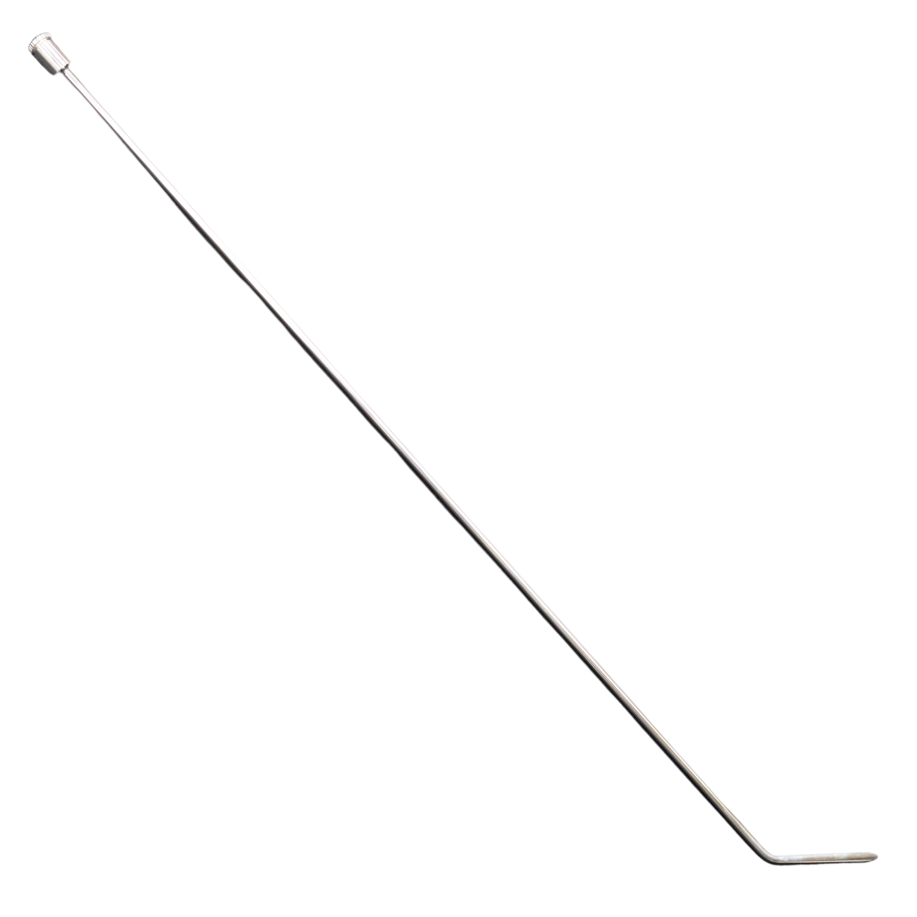 KECO GPR+ 36 Shaved 45° Pointed Sharp Tip Rod with 4 Flag - High Visibility Survey Marking Stakes for Construction, Landscaping & Utility Work