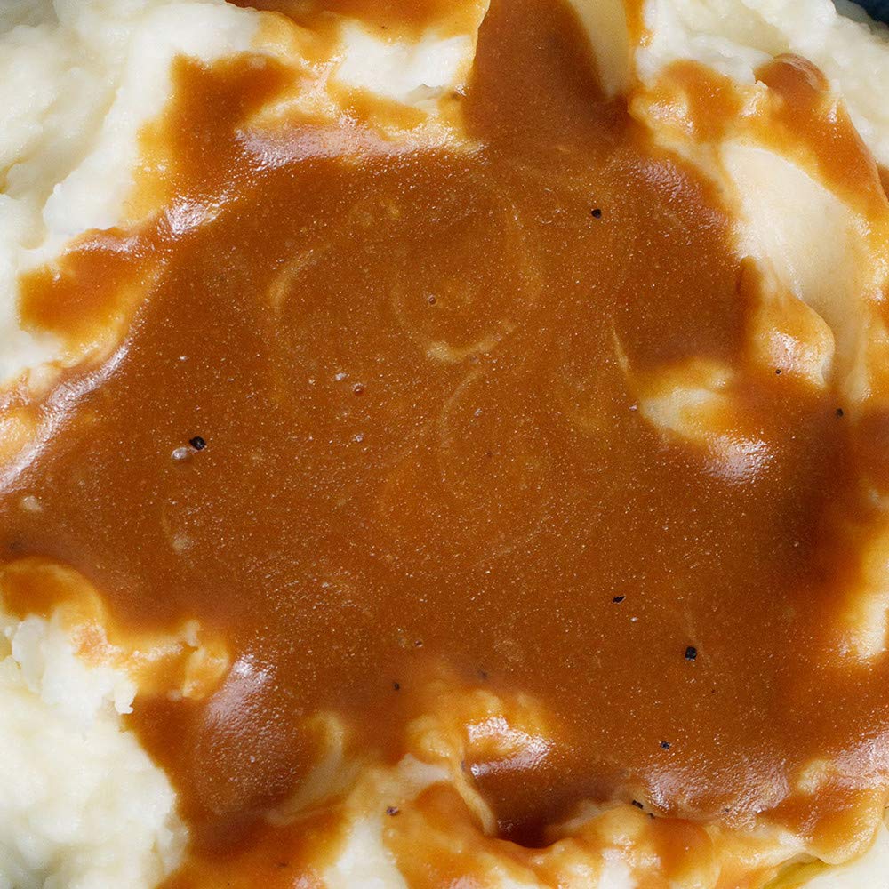 McCormick Gluten Free Brown Gravy Mix, 0.88 oz (Pack of 6) - Quick & Easy Homestyle Gravy for Roasts, Mashed Potatoes & Thanksgiving Dinners