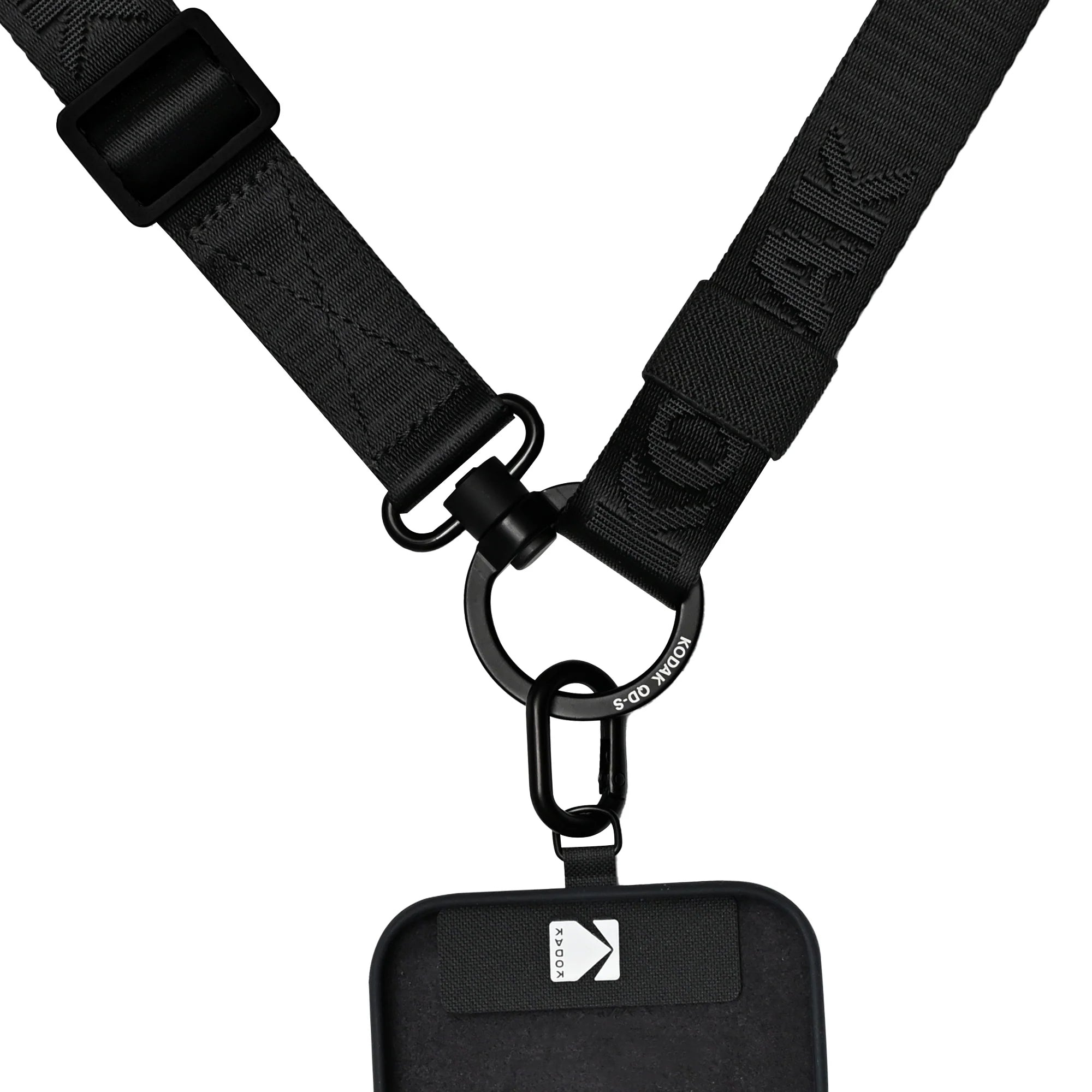 KODAK Multi-Purpose Camera Strap (Black) - Adjustable Neck Strap for DSLR, Mirrorless & Film Cameras - Perfect for Travel, Photography & Outdoor Adventures