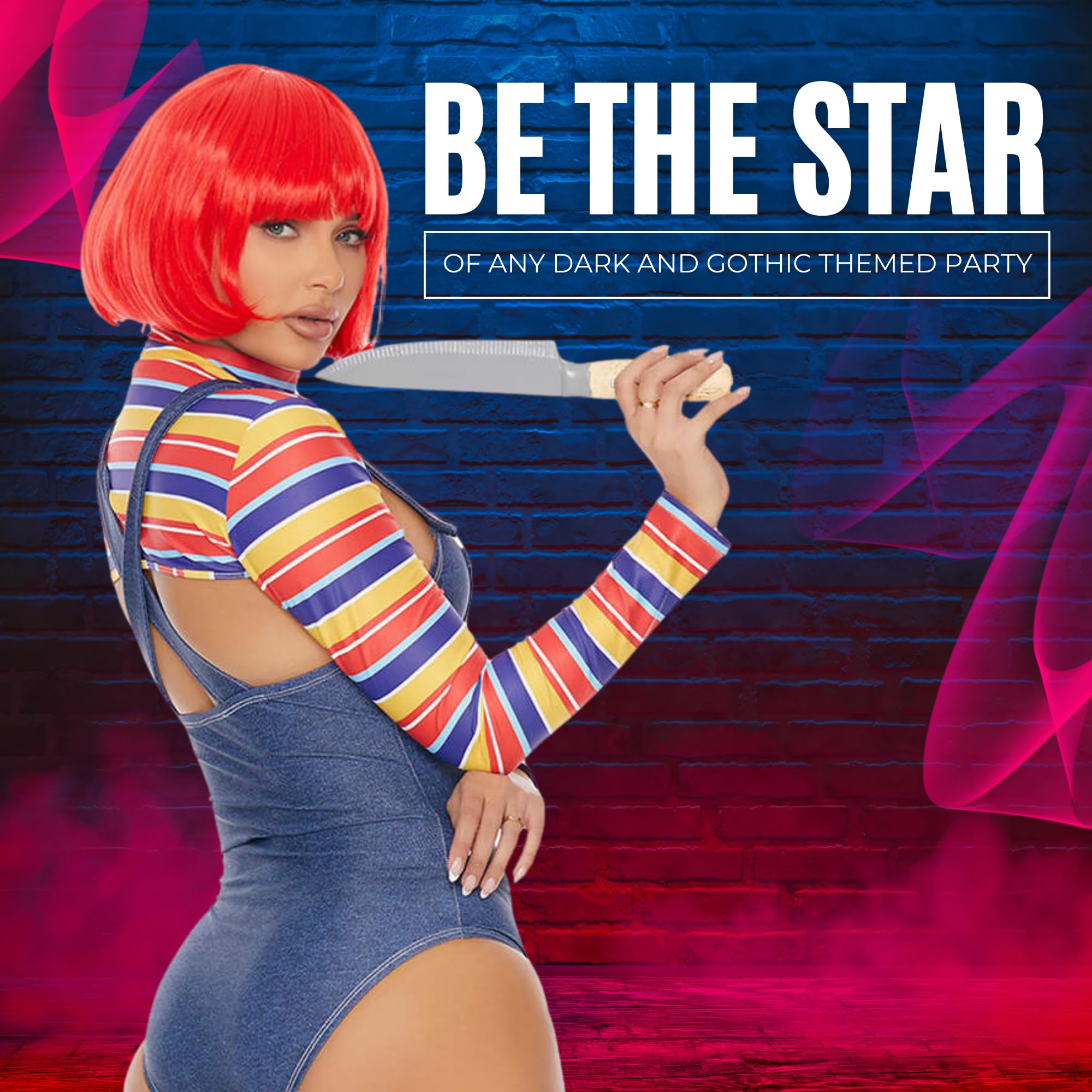 Sexy Women's Blast Off Movie Character Costume - Roleplay, Cosplay & Halloween Outfit for Parties & Themed Events