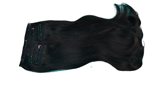 Premium Clip-In Hair Extensions for Women - 4-Piece Long Length Set (Medium Brown) | Natural-Looking Volume & Length for Everyday Wear, Parties & Special Occasions