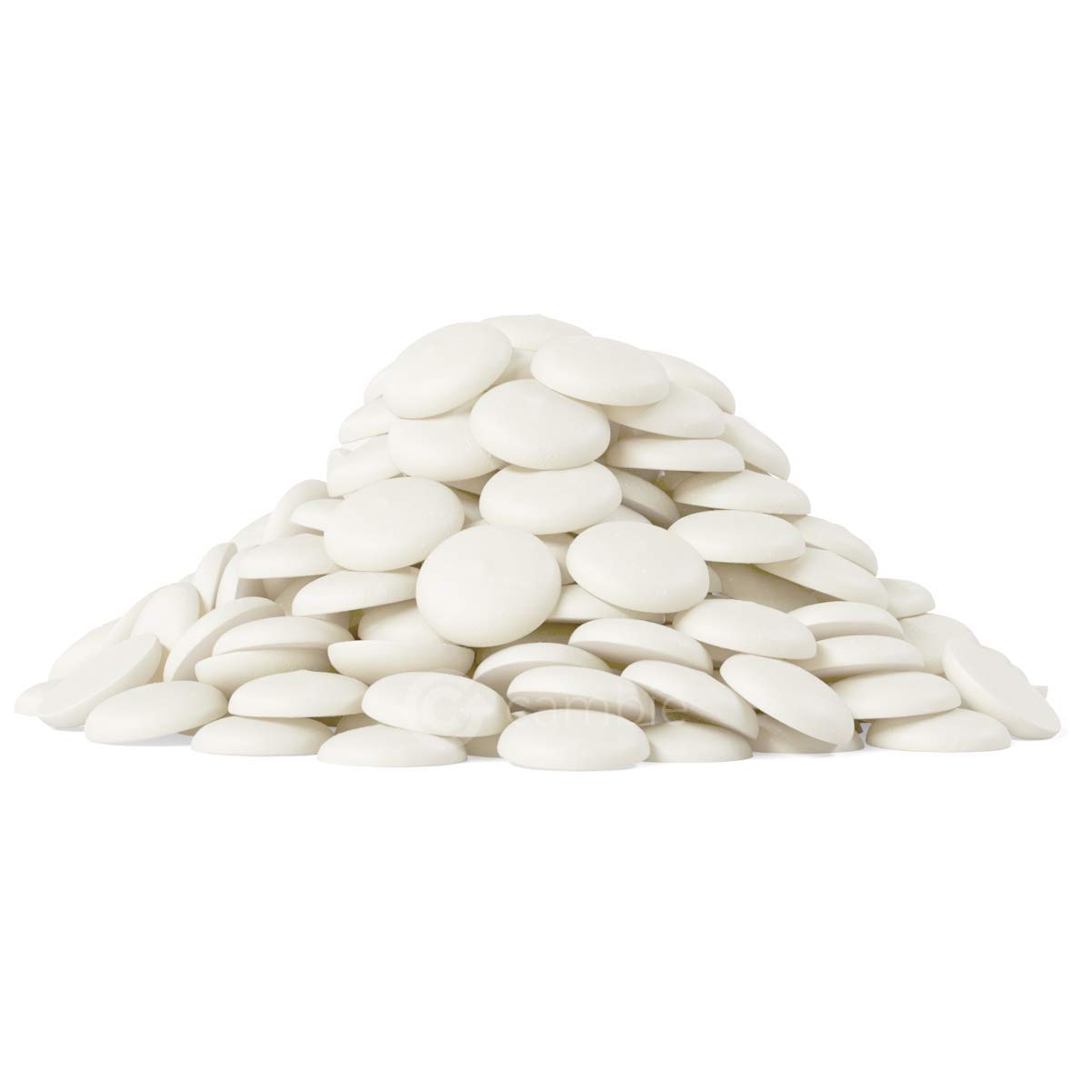 Merckens Super White Chocolate Melting Wafers - 5 lb Bulk White Candy Melts for Baking, Dipping & Decorating - Premium Baking Chocolate for Cakes, Cookies, Desserts & Candy Making - Perfect for Home Bakers & Professional Chefs