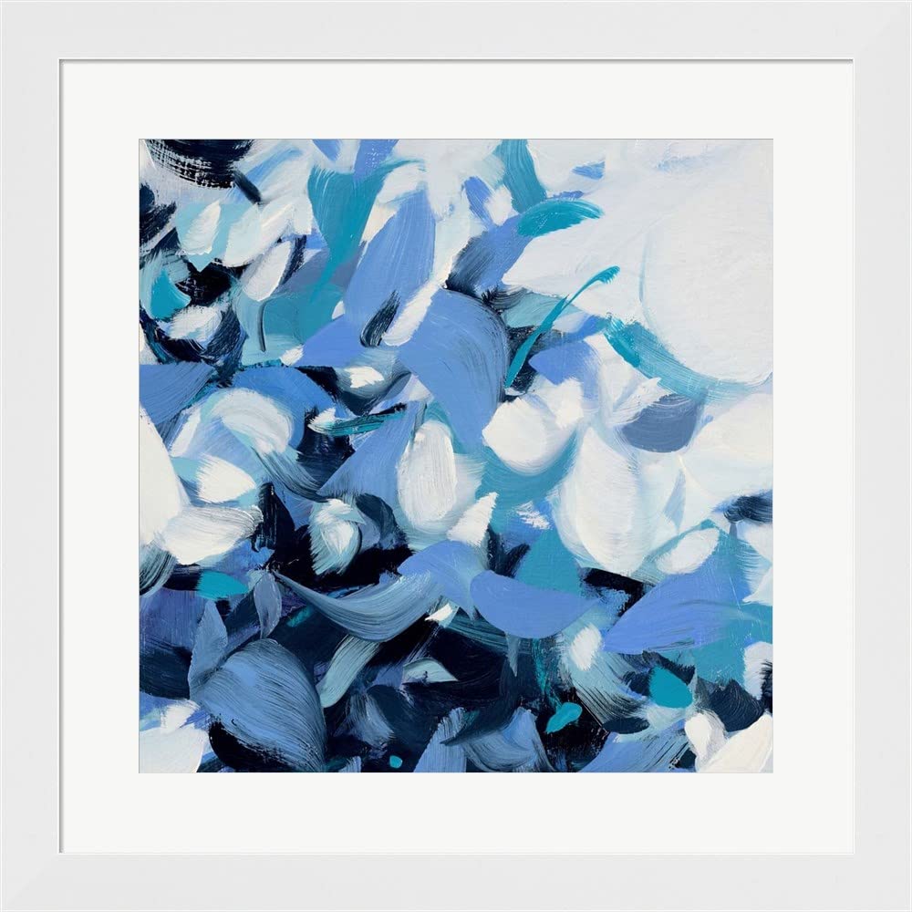 Chase No. 3 by Cameron Schmitz - Premium Framed Wall Art Print, White Flat Frame, 20x20 Inches - Perfect for Living Room, Bedroom & Office Decor