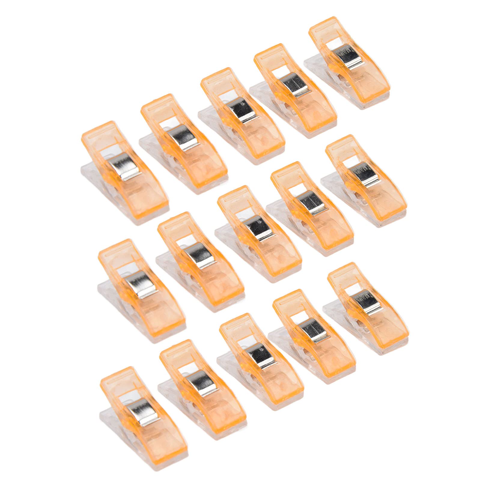 Colorful Cartoon Sewing Clips for Quilting & Photo Albums - Orange