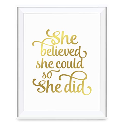 She Believed She Could