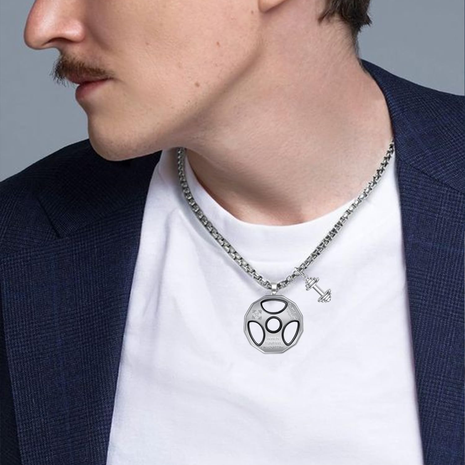 925 Sterling Silver Sports Pendant Necklace for Men & Women - Football, Volleyball, Gym Jewelry Gift - Perfect for Athletes, Coaches & Sports Fans