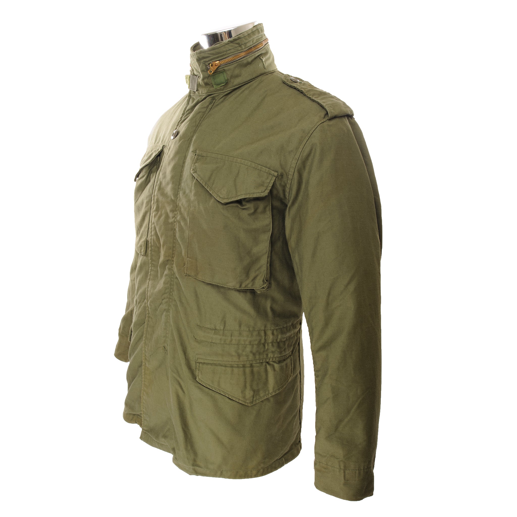 Vintage US Army M-1965 M65 Field Jacket - 1980s Small Regular Size - Deadstock NOS - Military Green Outerwear for Outdoor Adventures & Casual Wear