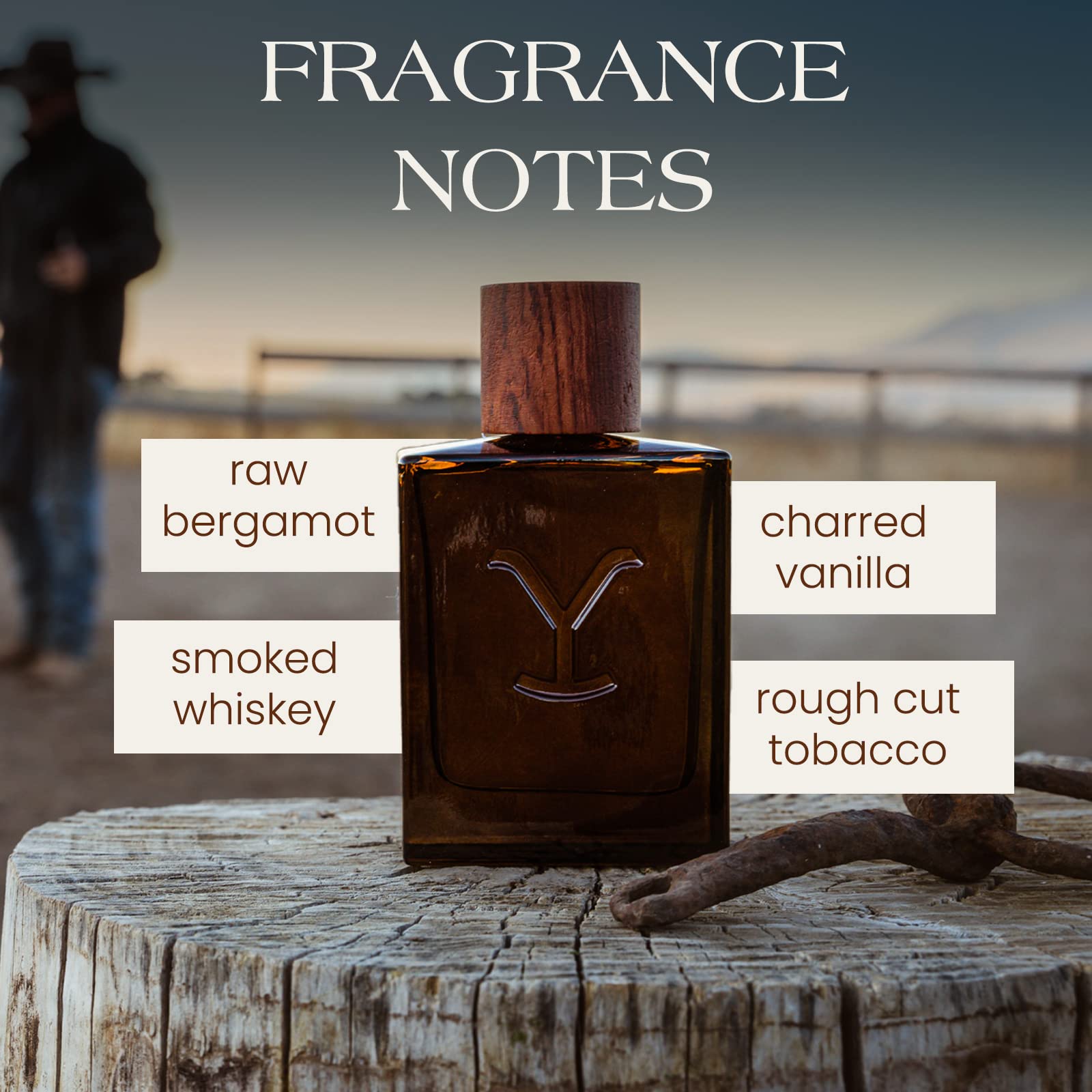 Tru Fragrance Beauty Yellowstone Ride Men's Cologne & Tornado Women's Perfume Set - His & Her Gift Bundle for Couples, Romantic Date Night & Anniversary Gifts