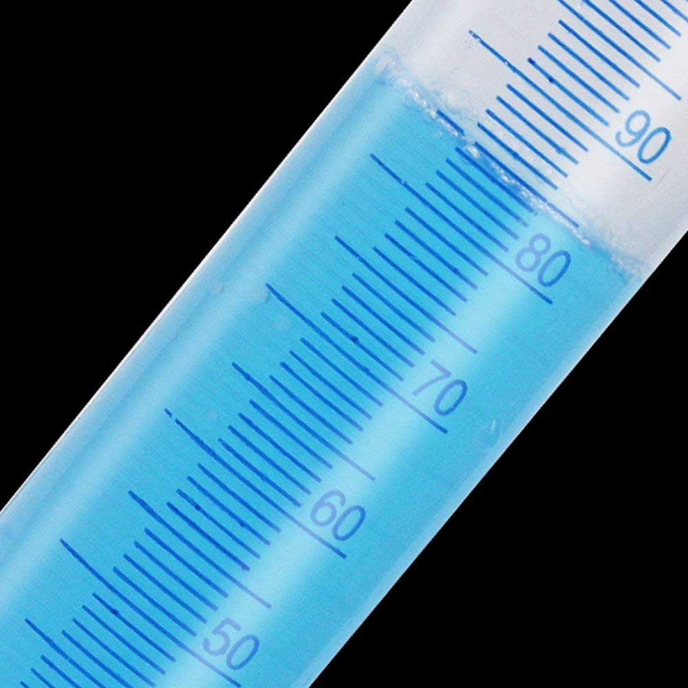 ECNEICS Plastic Lab Equipment Kit - 10ml to 1000ml Graduated Cylinders & Beakers Set with Cleaning Brush for Science Experiments, Chemistry Labs & School Projects