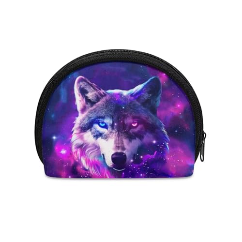 Purple Galaxy Wolf