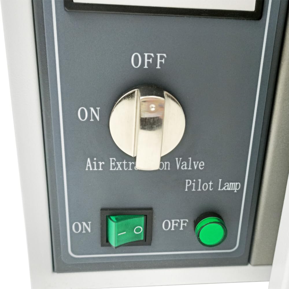 0.9 Cu ft Digital Vacuum Drying Oven for Lab Use - Precise Temperature Control 110V 600W (122-482°F) | Ideal for Drying, Curing & Heat Treatment in Laboratories, Research & Industrial Applications