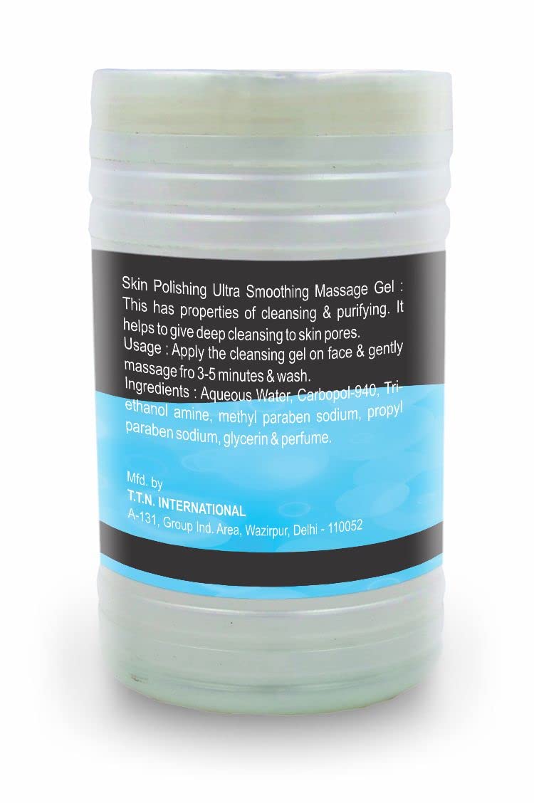 Heaven Valley Fruit Massage Gel 900ml - Vitamin E & Fruit Extract for Natural Soft Skin - Exfoliating & Hydrating Body Scrub - Perfect for Spa, Home Relaxation & Skin Care Routine