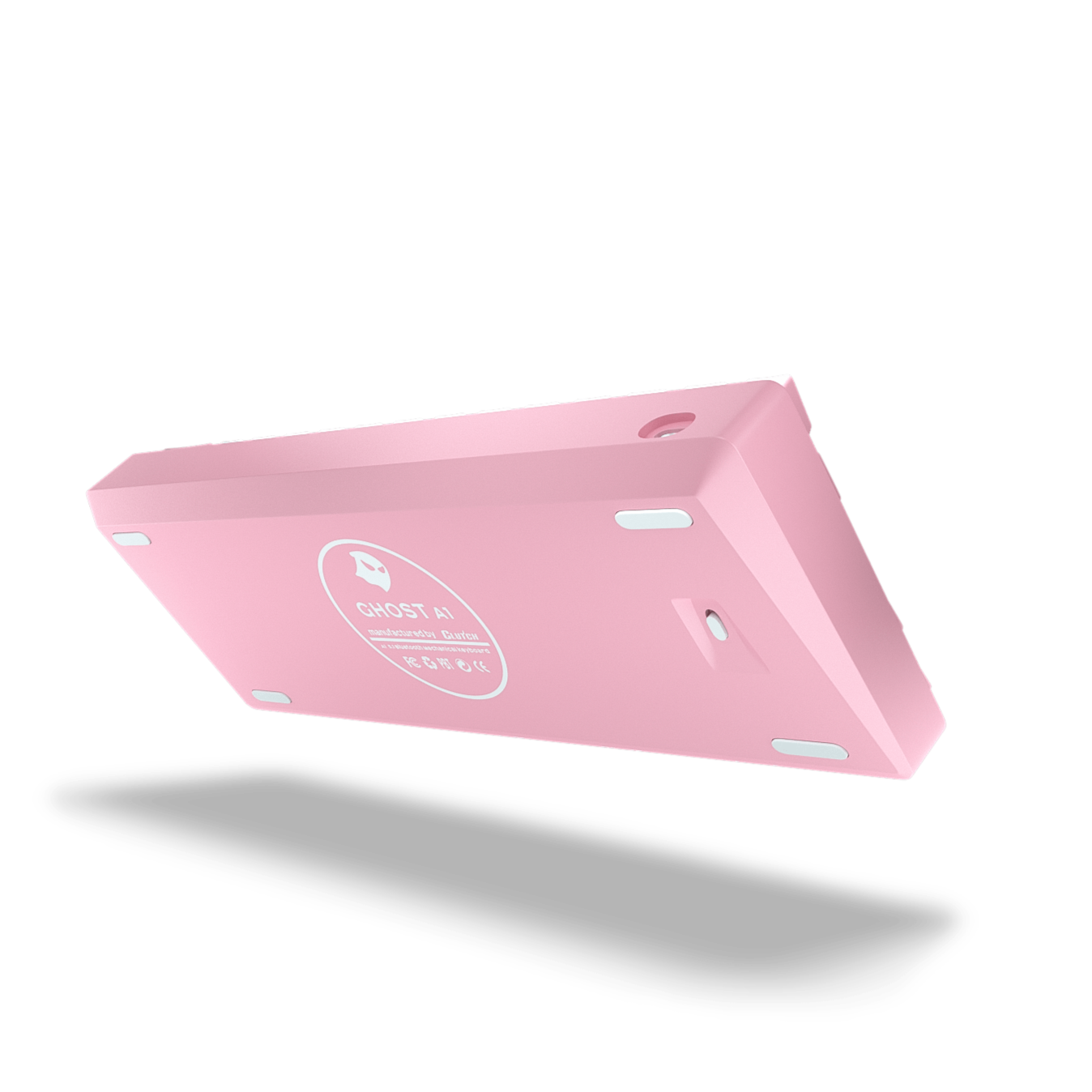 Belle Delphine X Ghost Edition K1 Wireless Mechanical Gaming Keyboard - Kitty Pink RGB Backlit | Perfect for Gaming, Streaming & Typing