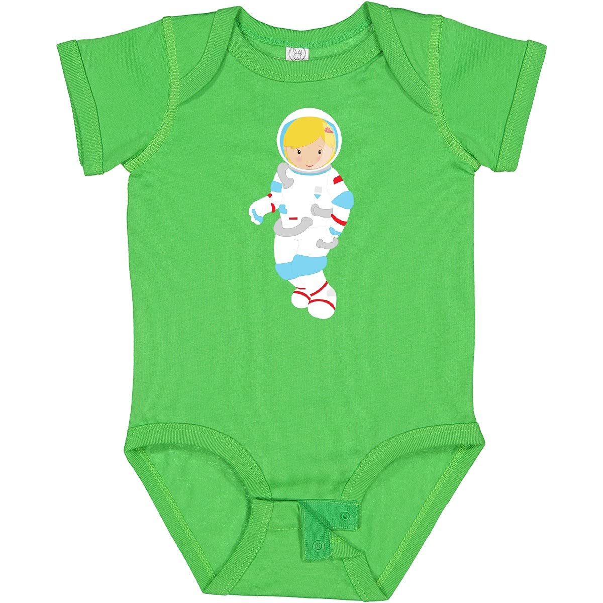 Inktastic Astronaut Girl Baby Bodysuit - Cute Space Flight & Cosmonaut Theme Outfit for Infants | Perfect for Space-Themed Parties, Nursery Photos & Everyday Wear