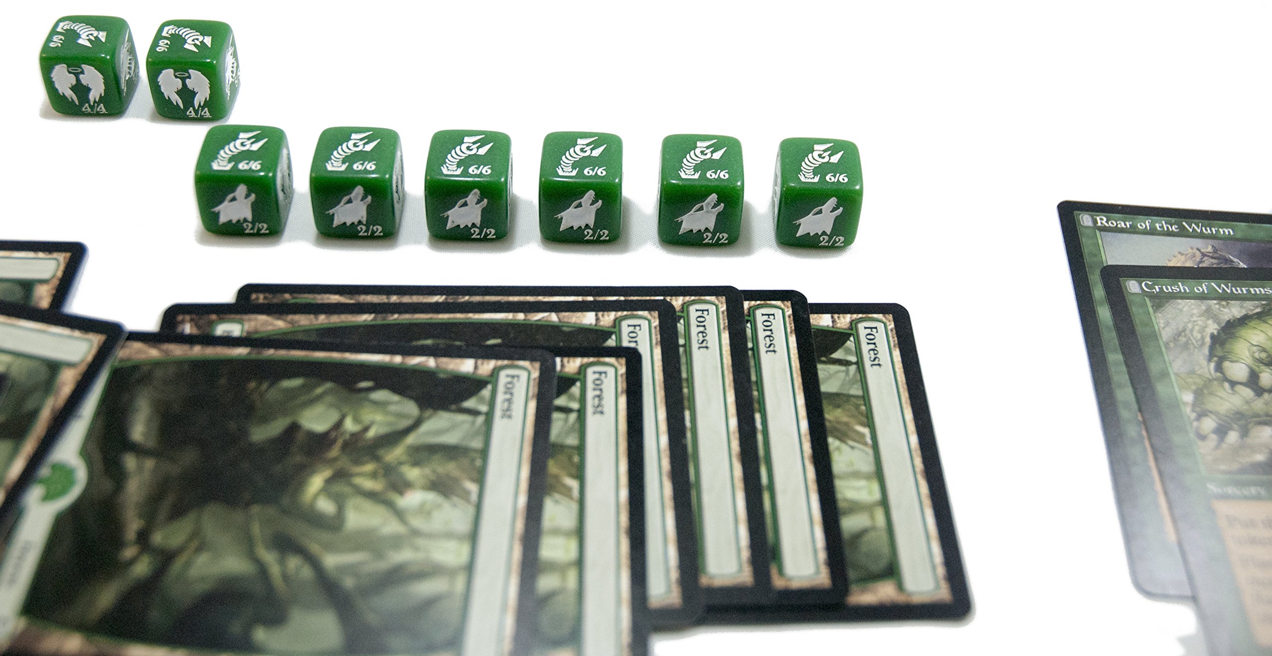 Premium Magic The Gathering (MTG) Token Set with Life & Counter Dice - Perfect for MTG Gameplay, Tournaments & Collectors