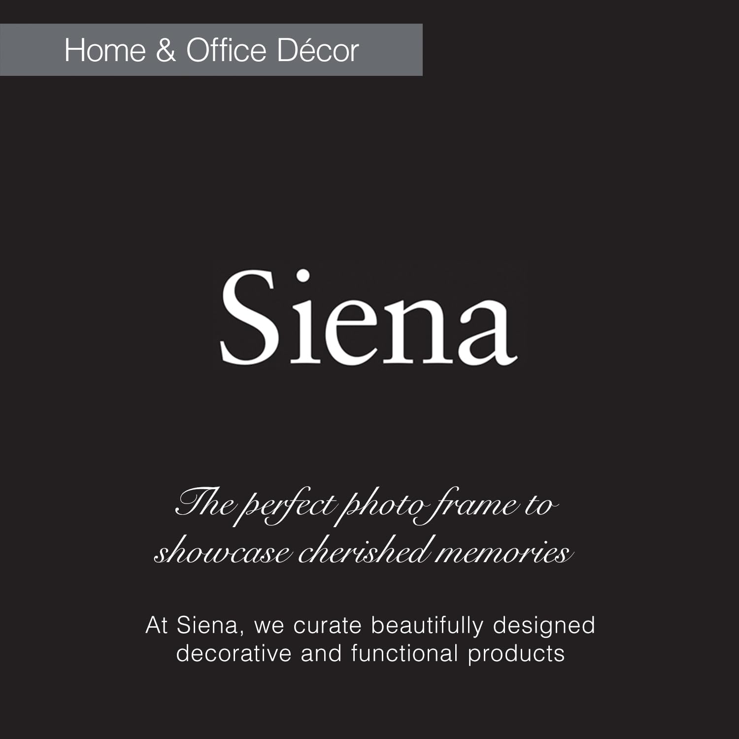 4x6 Siena Cast Metal Scalloped Picture Frame with Mat - Tarnish Resistant Silver Finish | Perfect for End Tables, Credenzas, Shelves & Nightstands | Home Decor, Wedding Photos, Office Display